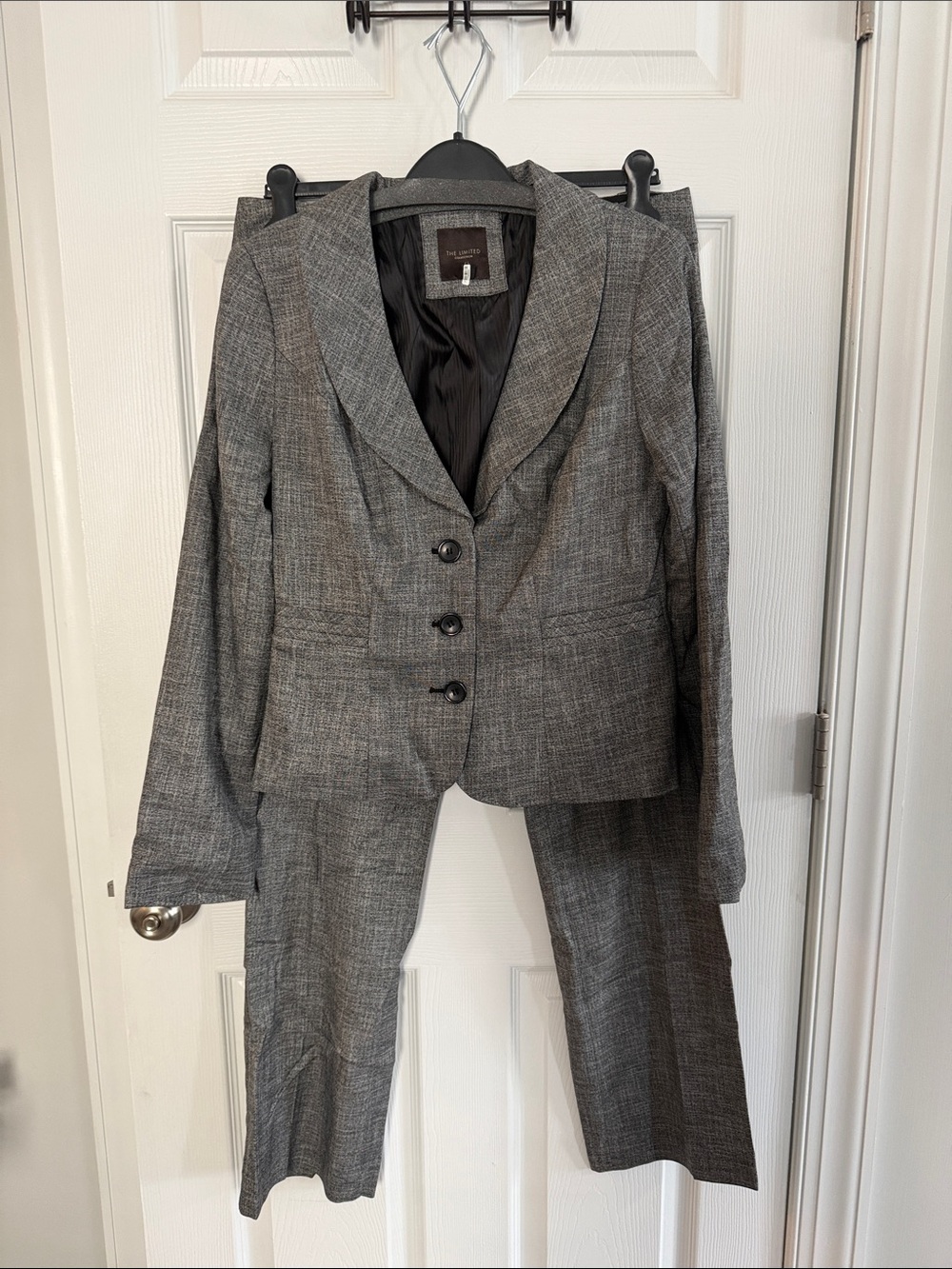 Y2K The Limited Gray Tailored Women's Suit - Blazer & Pants
